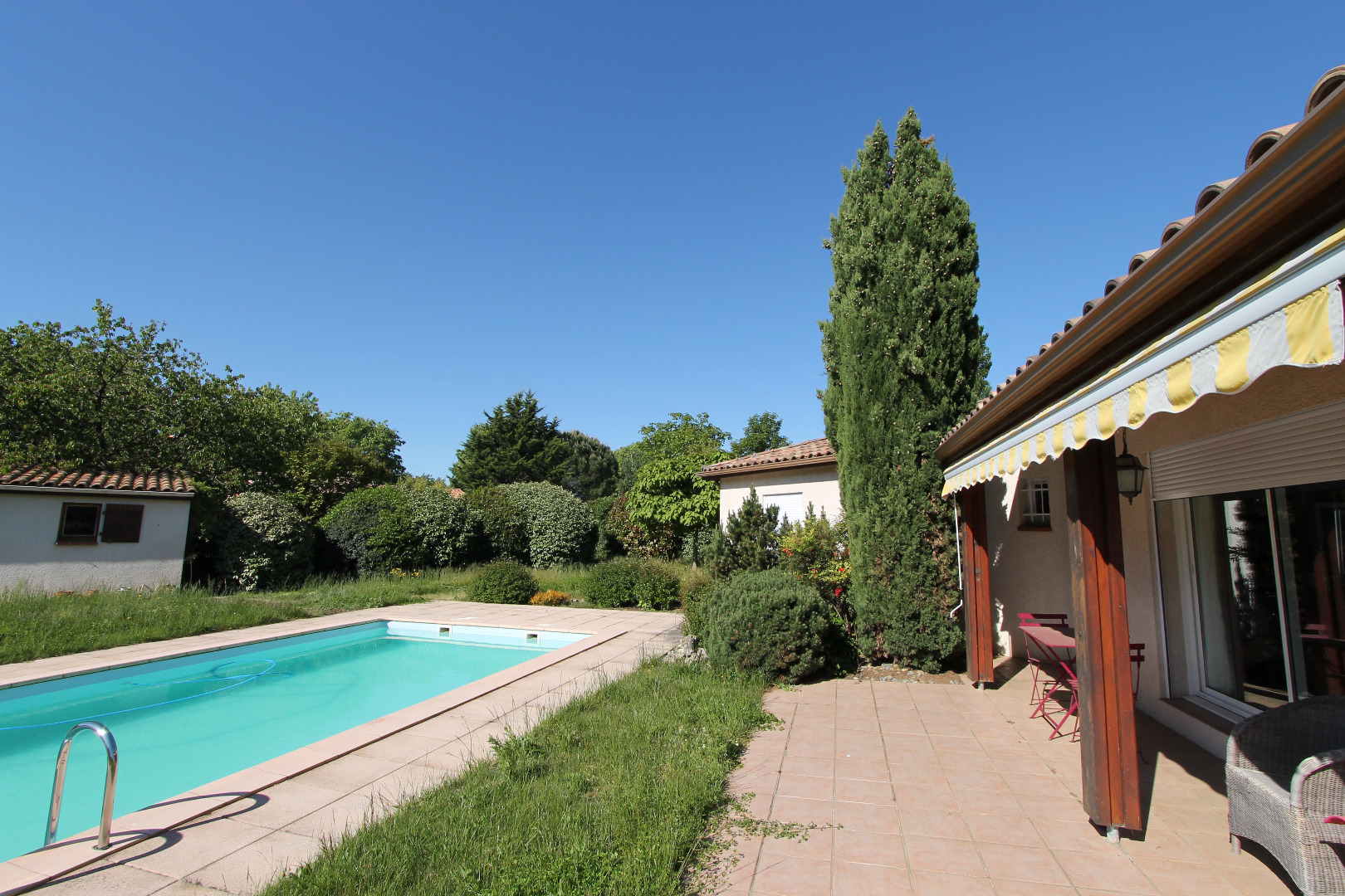 Piscine avant travaux