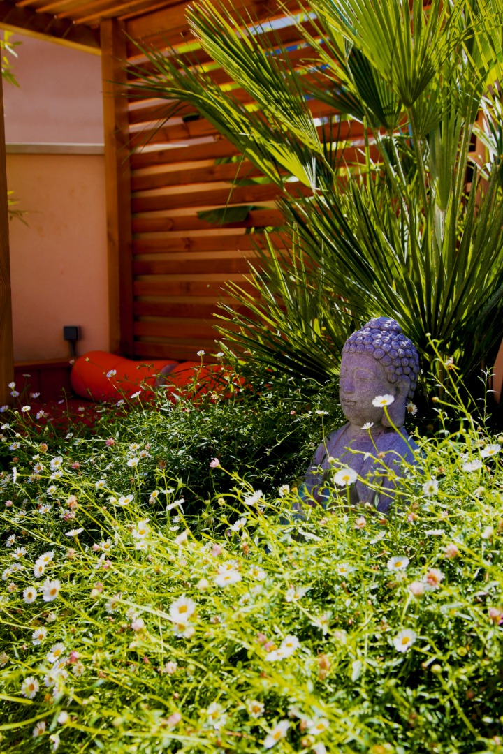 Vue sur le jardin