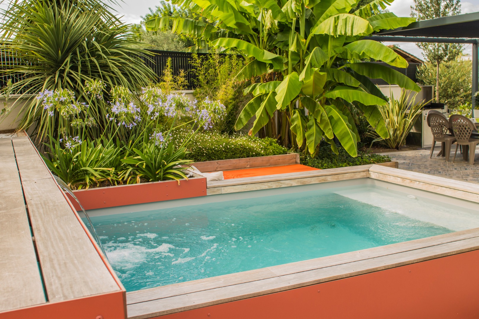 Zoom sur la micro piscine