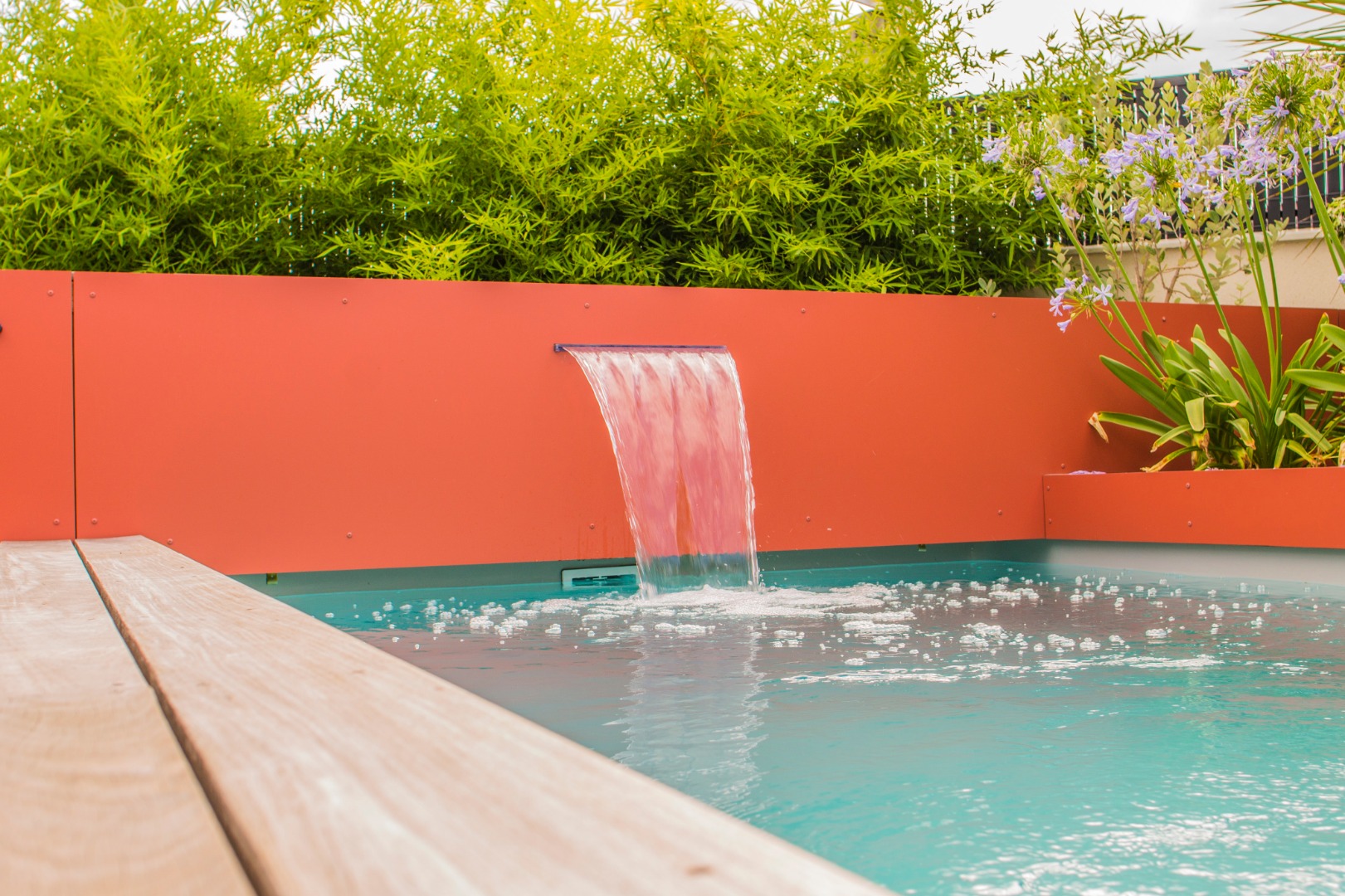 Zoom sur la cascade