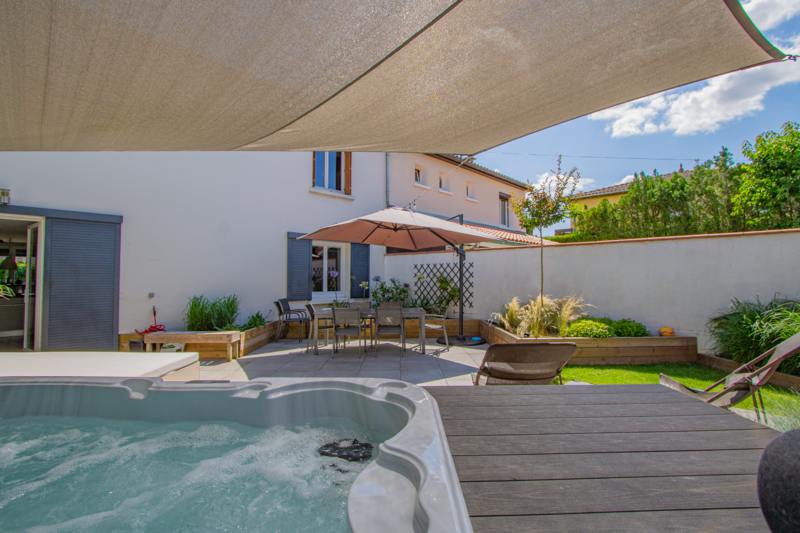 Vue depuis le spa