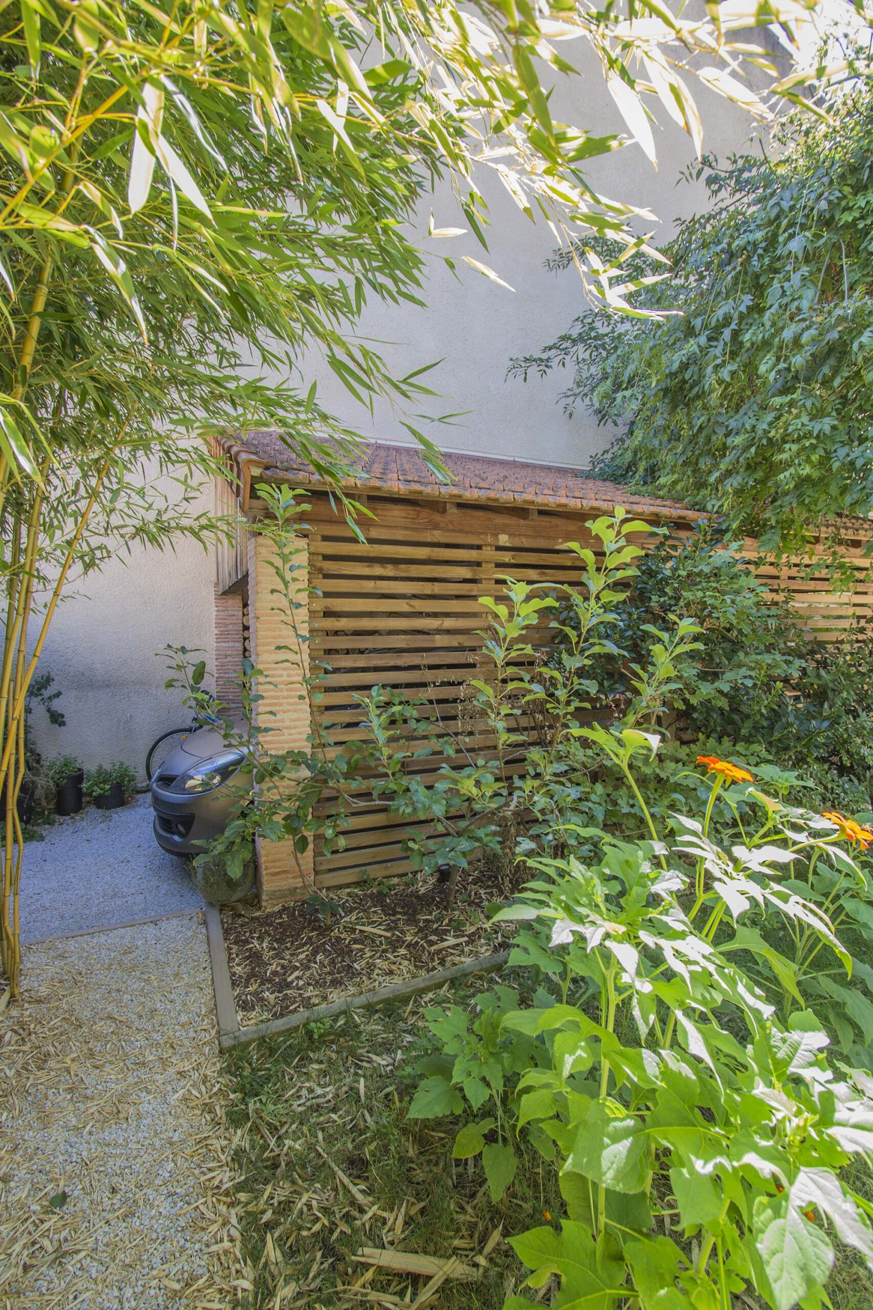 Vue sur l'espace beogarden