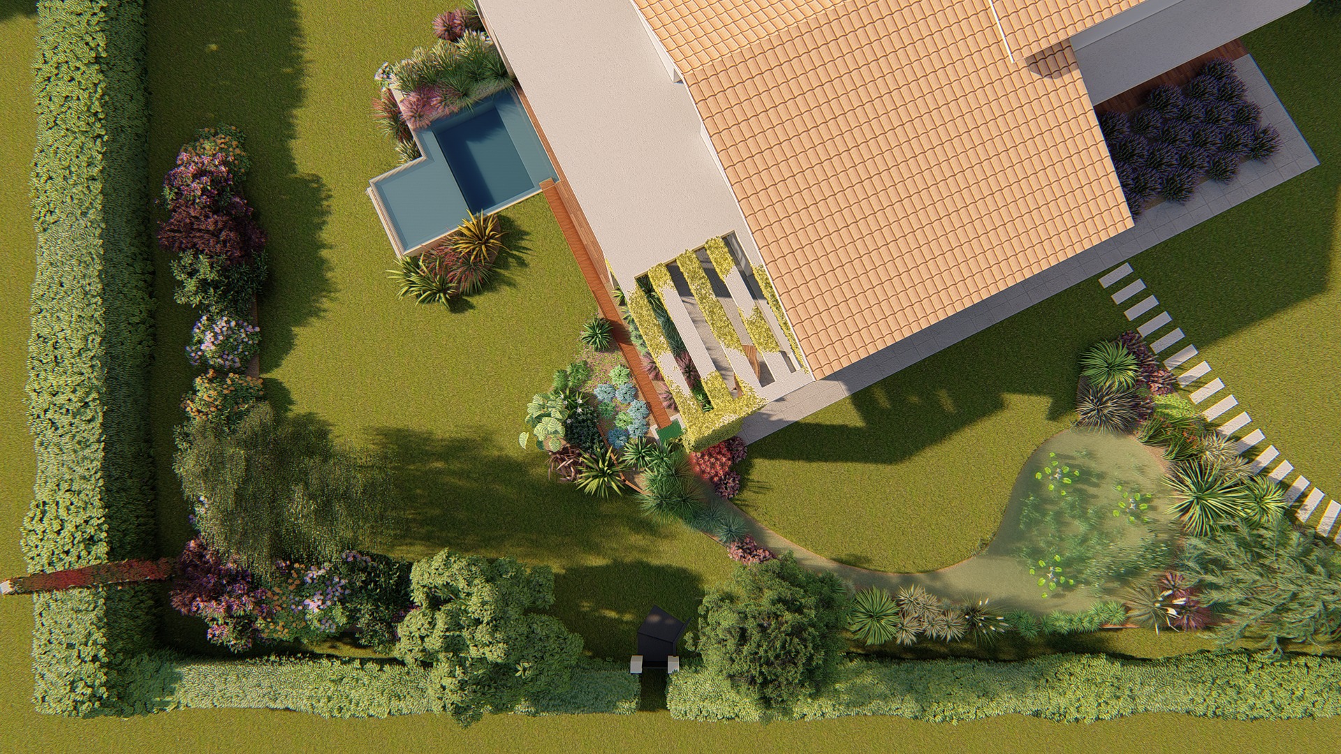 Vue en plan